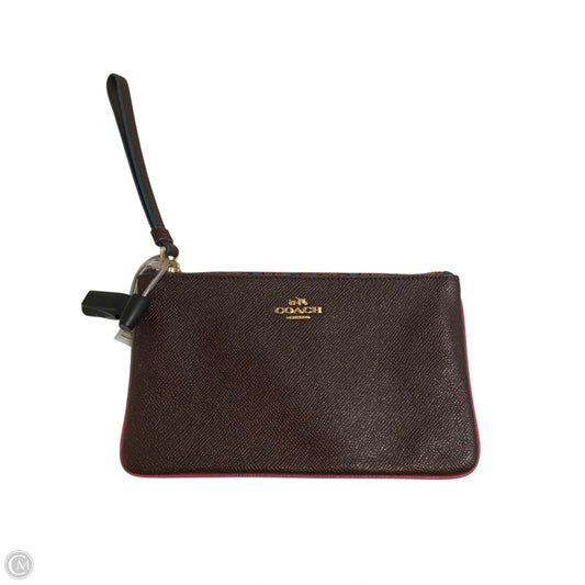 Wristlet Designer By Coach, Size: Medium
