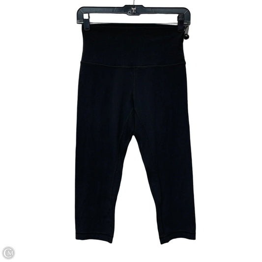 Athletic Leggings Capris By Lululemon In Black, Size: S