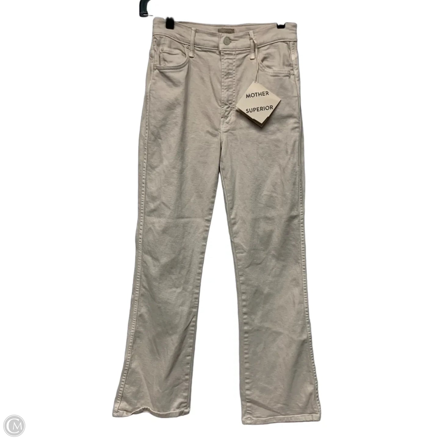 Jeans Designer By Mother In Cream, Size: 4