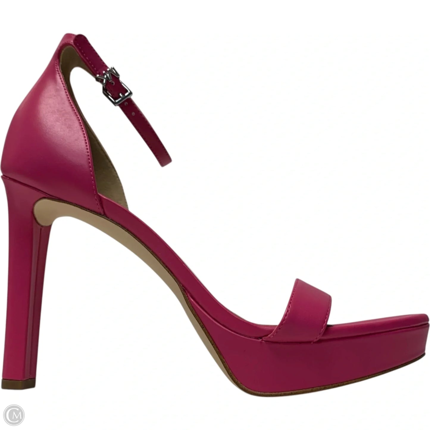 Sandals Heels Block By Michael By Michael Kors In Pink, Size: 9.5