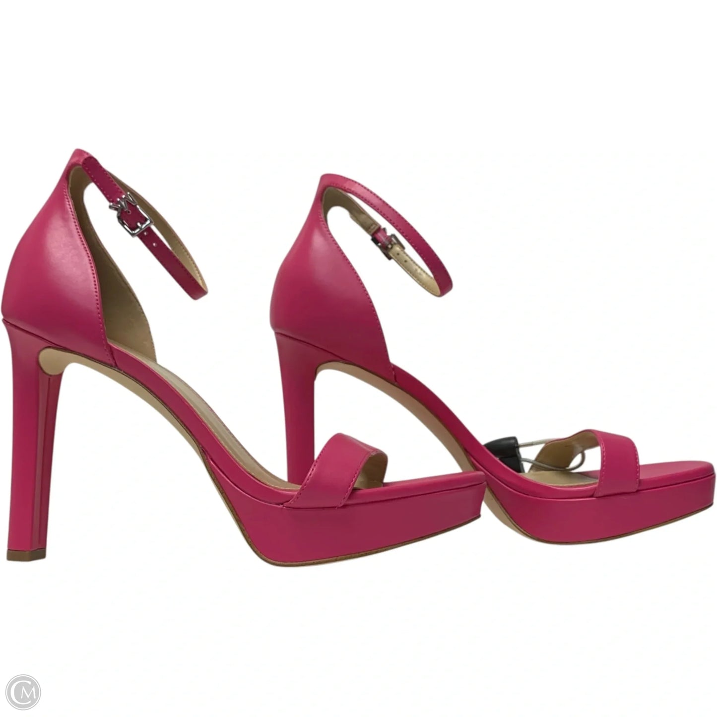 Sandals Heels Block By Michael By Michael Kors In Pink, Size: 9.5