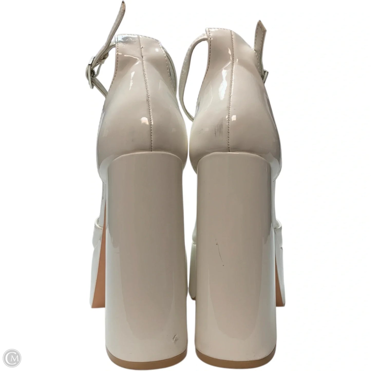Shoes Heels Platform By Lulus In White, Size: 8