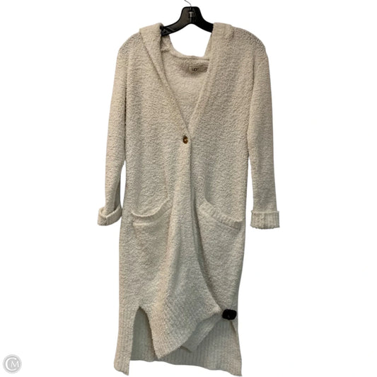 Sweater Cardigan Designer By Ugg In White, Size: Xs
