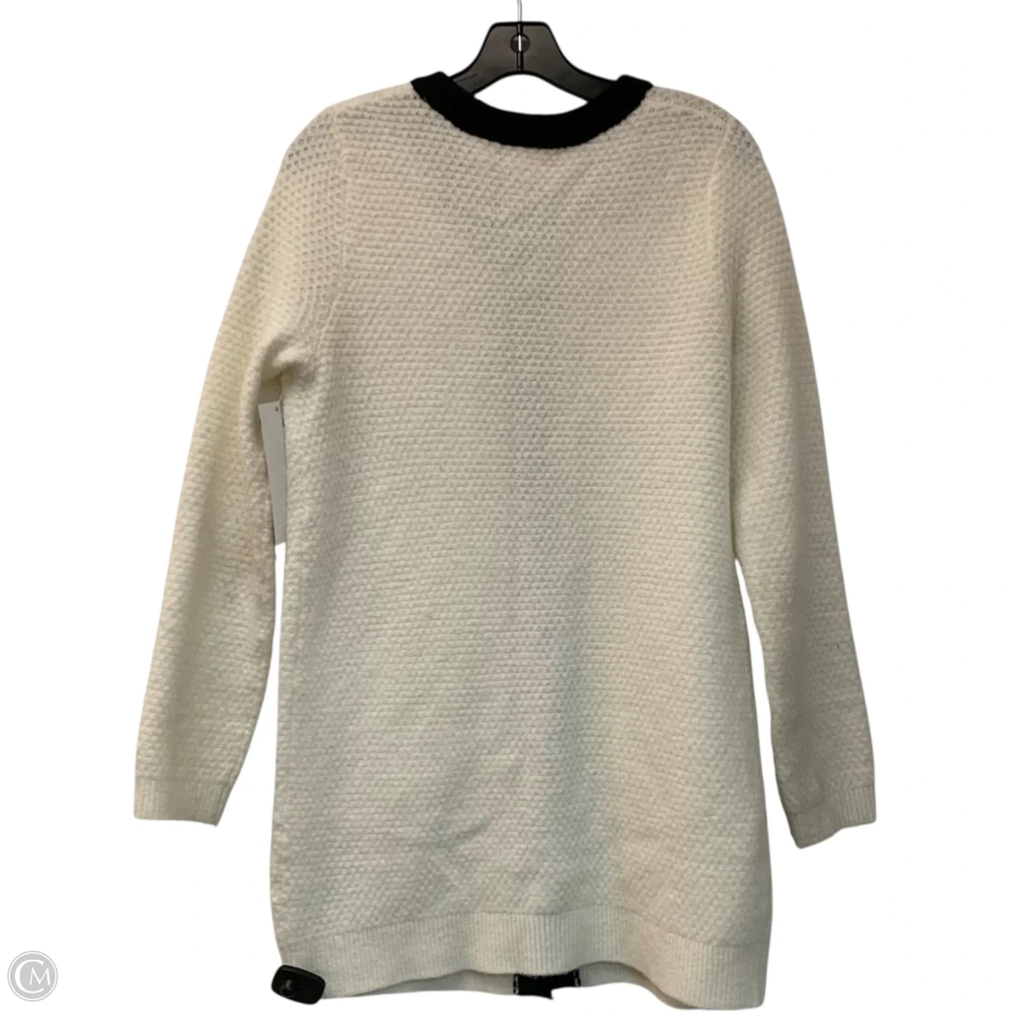 Sweater Cardigan Designer By Lilly Pulitzer In White, Size: M