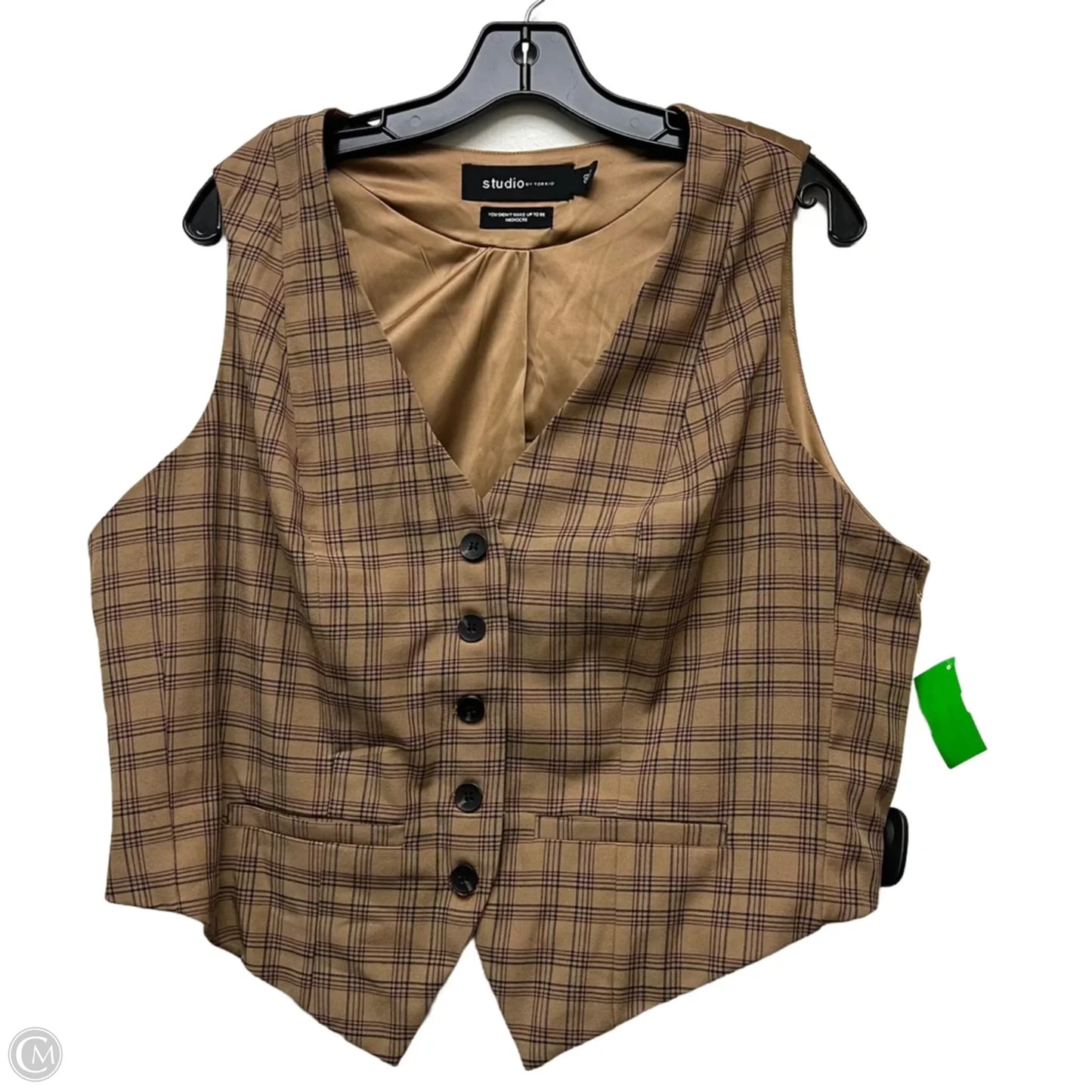 Vest Other By Torrid In Brown, Size: M