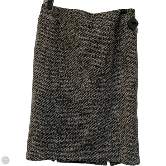 Skirt Designer By Lafayette 148 In Black & White, Size: M