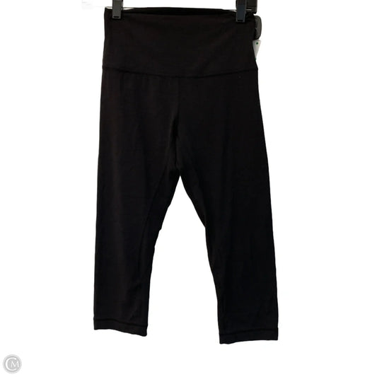 Athletic Capris By Lululemon In Black, Size: S