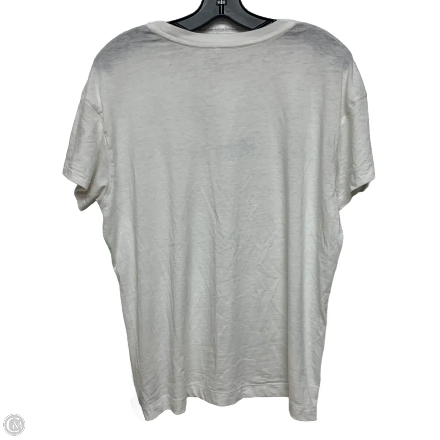 Athletic Top Short Sleeve By Free People In White, Size: M