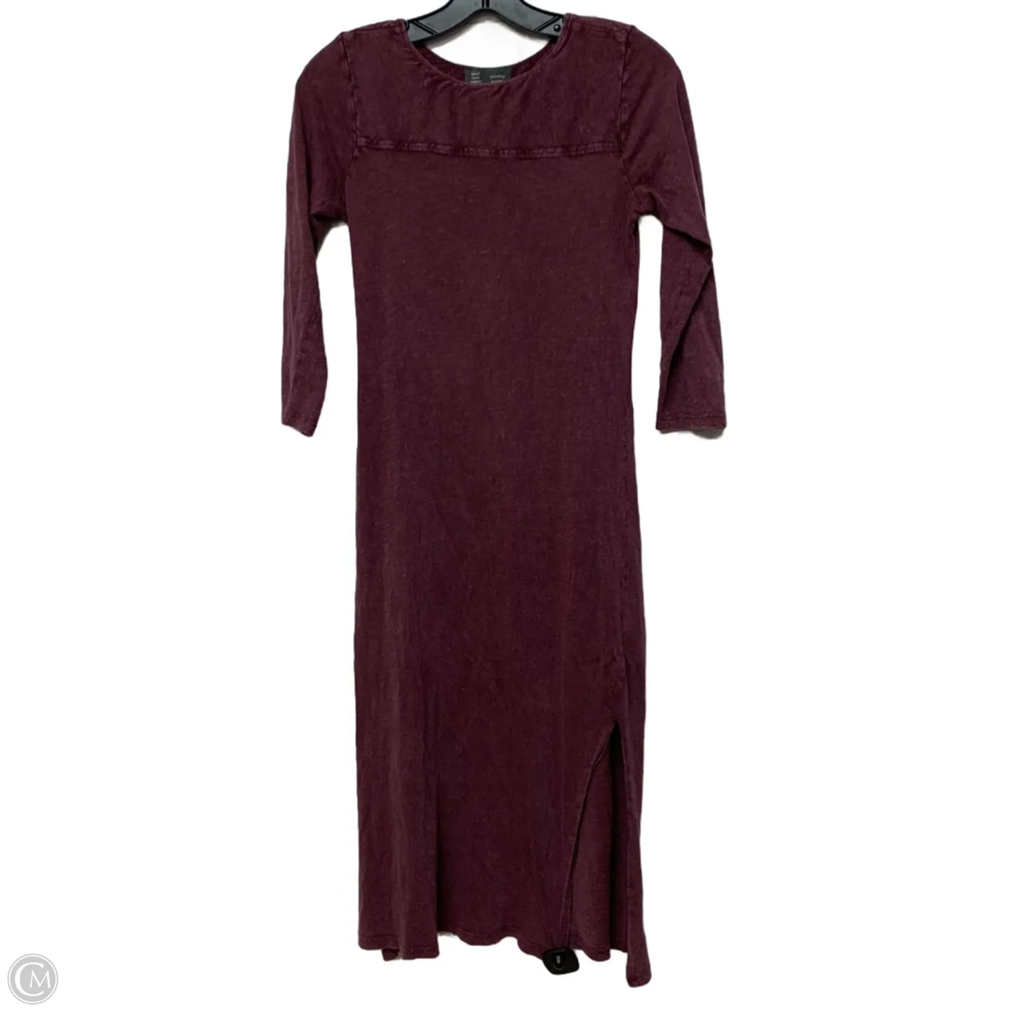 Dress Casual Maxi By Saturday/sunday In Maroon, Size: Xs