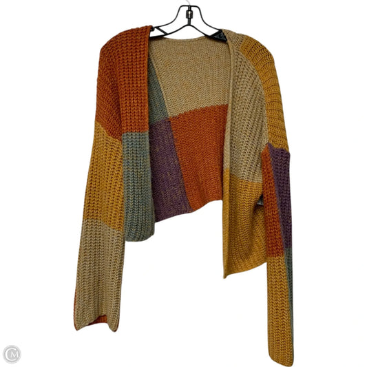 Sweater Cardigan In Multi-colored, Size: S