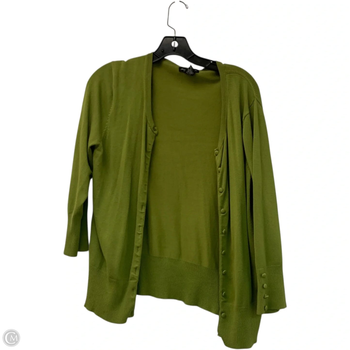 Cardigan By audrey and grace In Green, Size: Xl