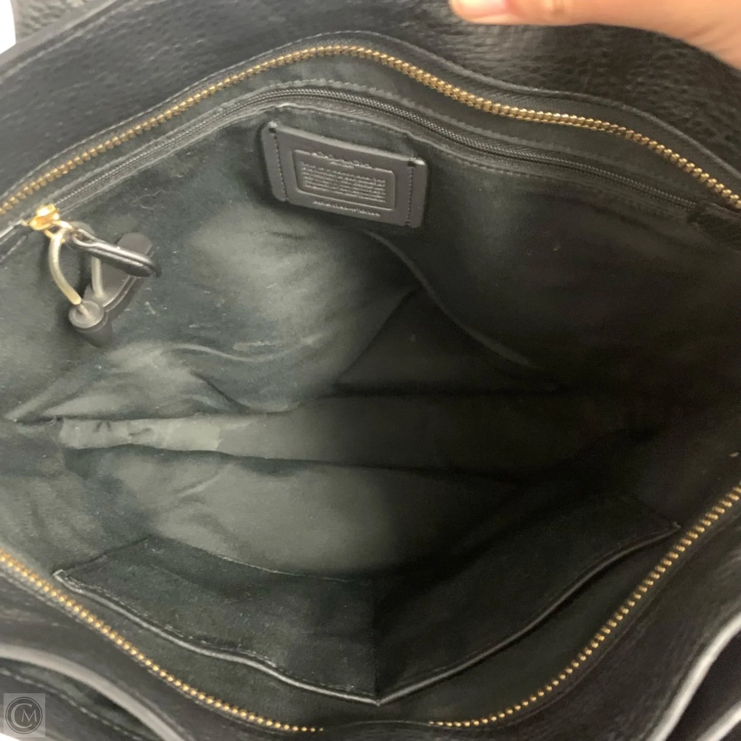 Tote Designer By Coach, Size: Medium