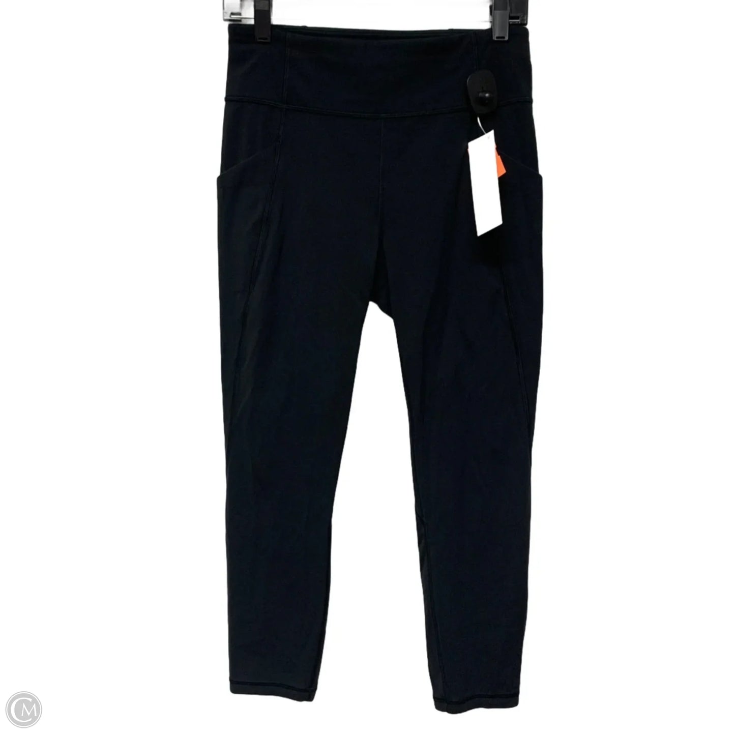 Athletic Leggings Capris By Lululemon In Black, Size: M