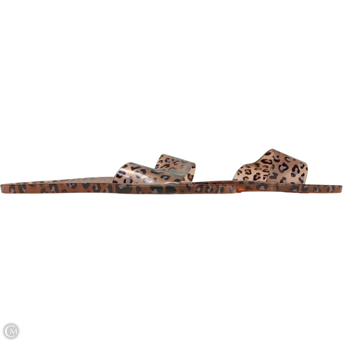 Sandals Flats By Anthropologie In Animal Print, Size: 8