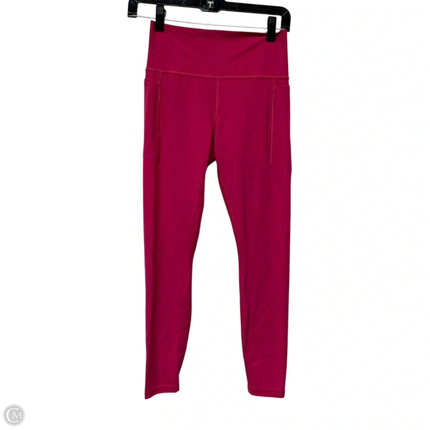 Athletic Leggings By Athleta In Pink, Size: M