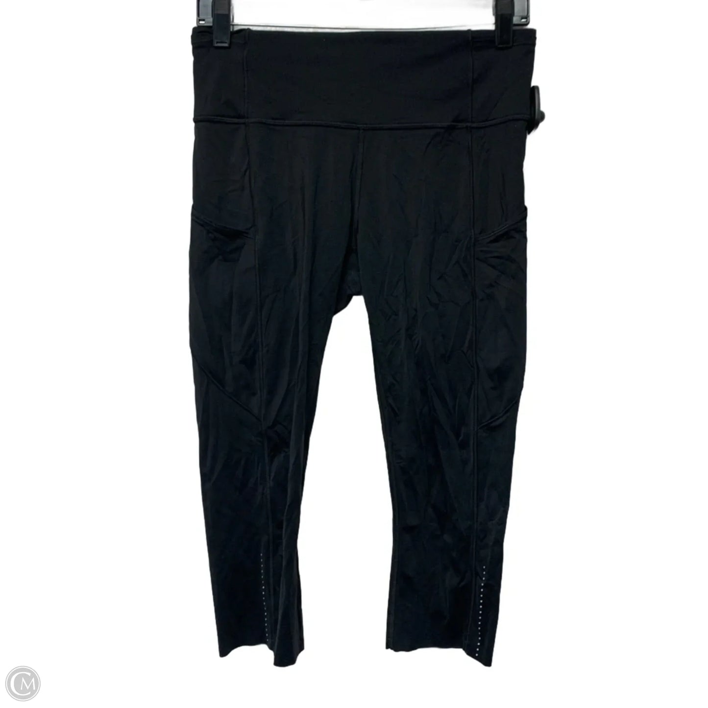 Athletic Leggings Capris By Lululemon In Black, Size: M