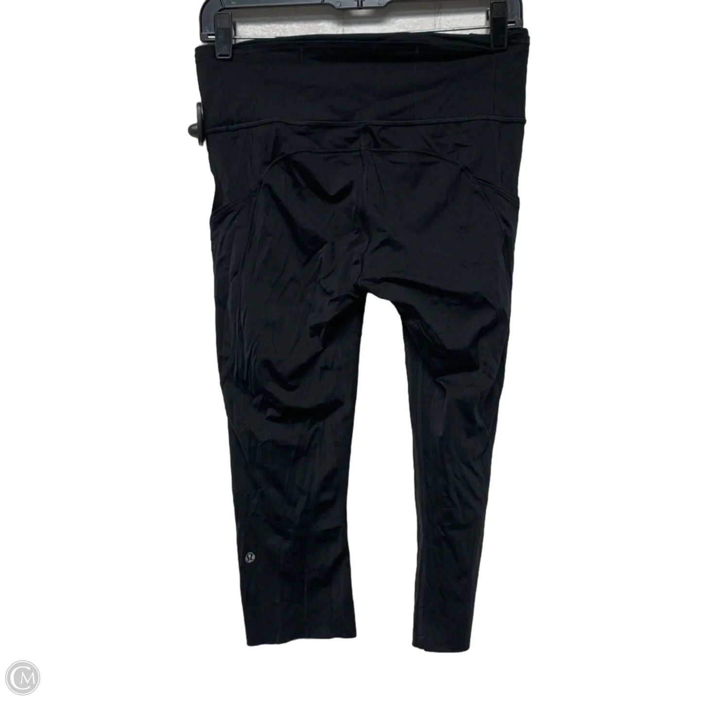 Athletic Leggings Capris By Lululemon In Black, Size: M