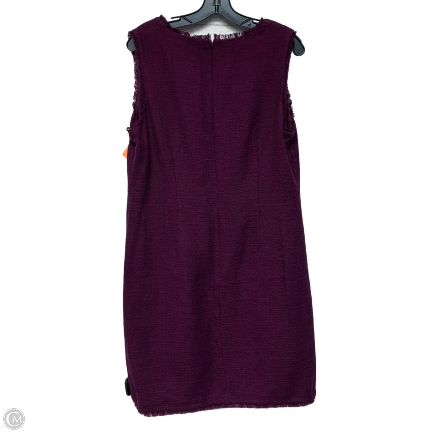 Dress Designer By Karl Lagerfeld In Purple, Size: Xl