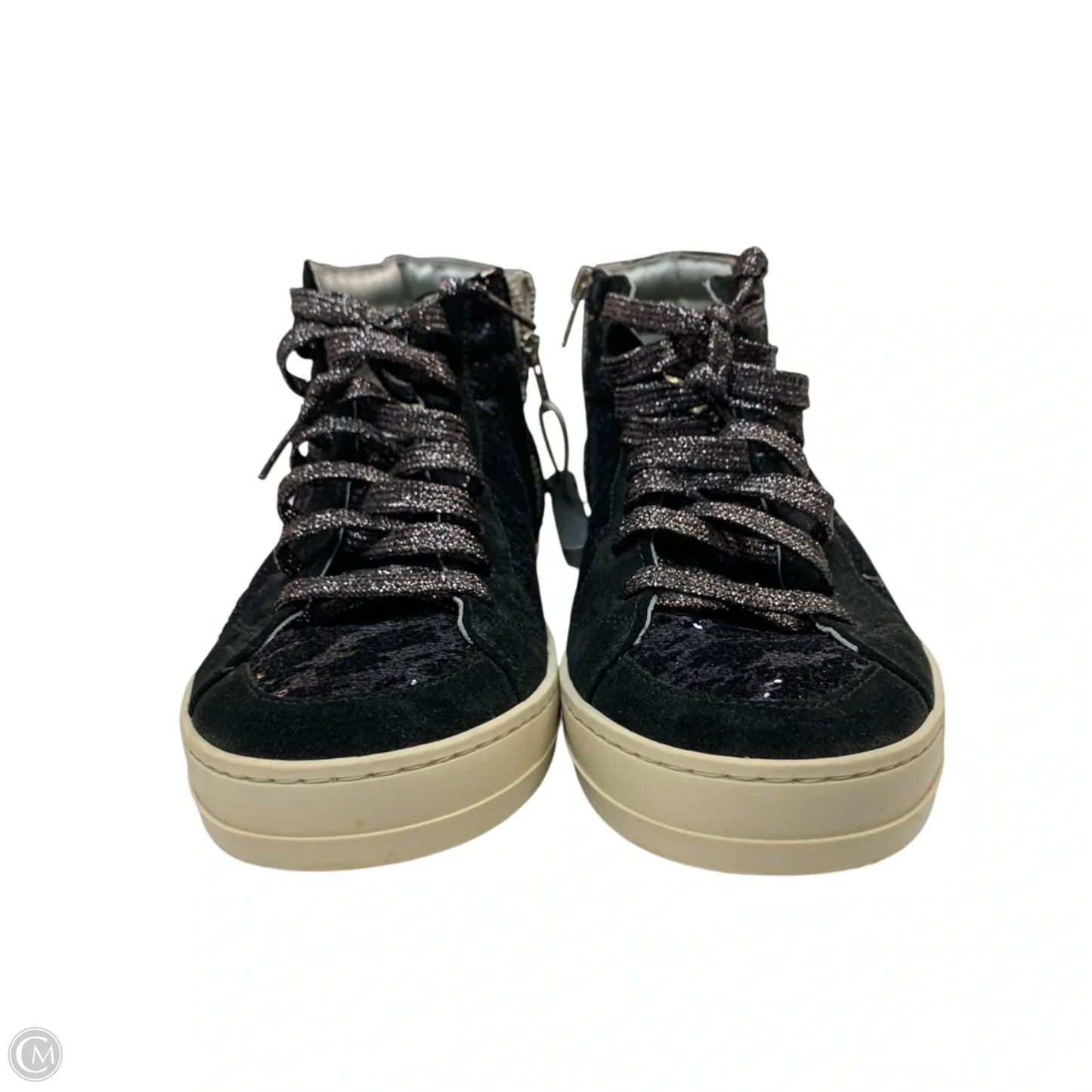 Shoes Sneakers By P448 In Black & Blue, Size: 7.5