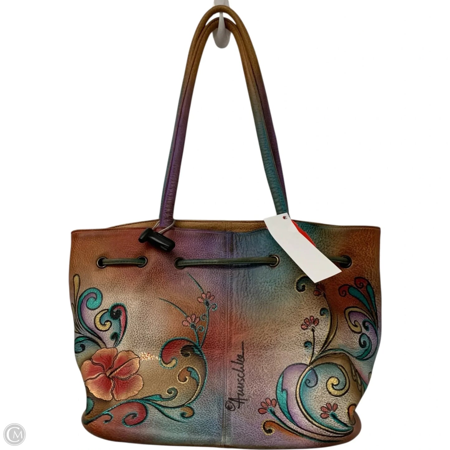 Handbag By Anuschka, Size: Large