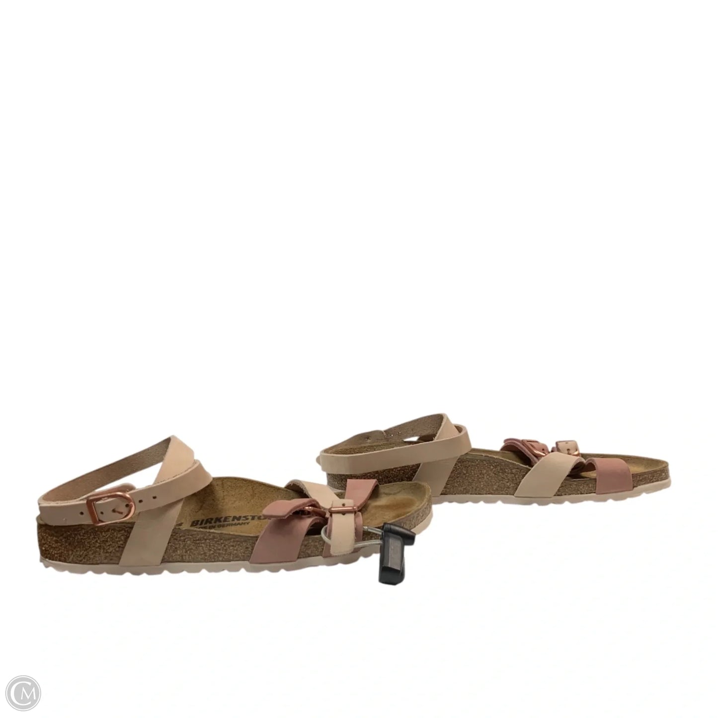 Sandals Flats By Birkenstock In Pink, Size: 8
