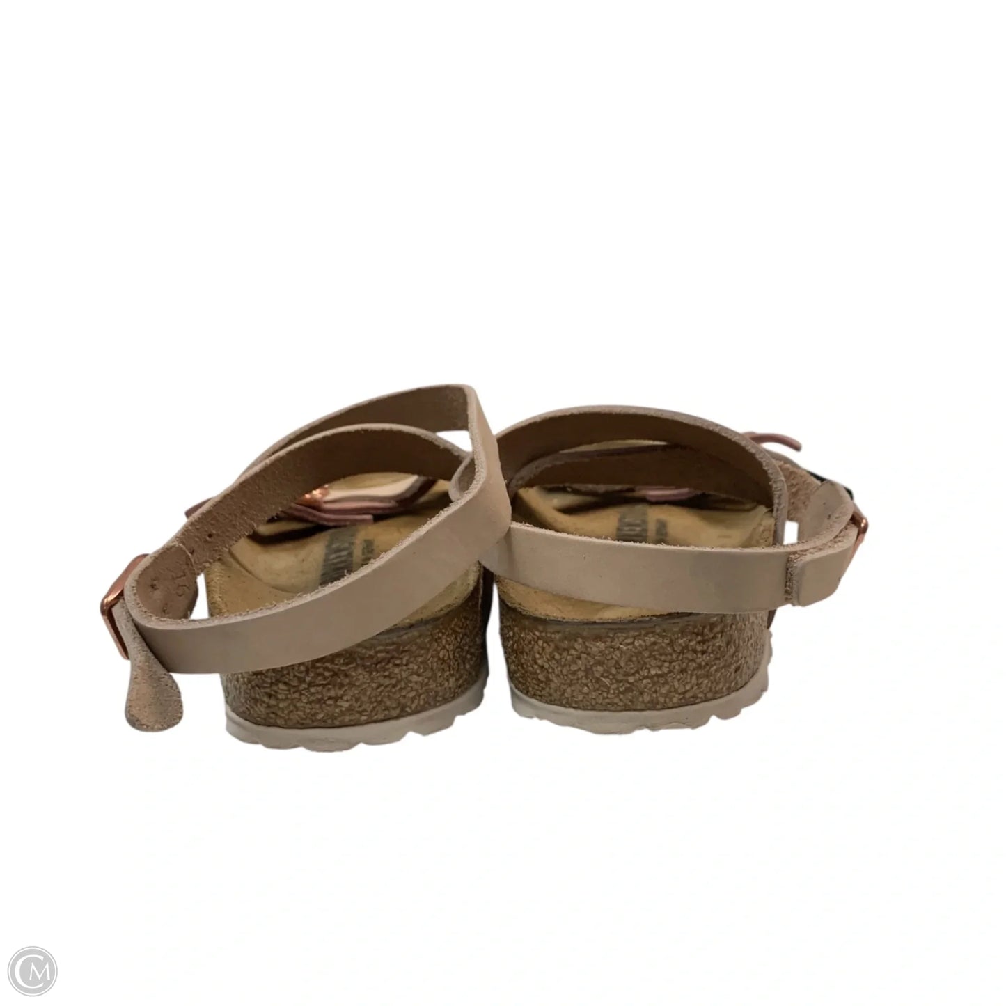 Sandals Flats By Birkenstock In Pink, Size: 8