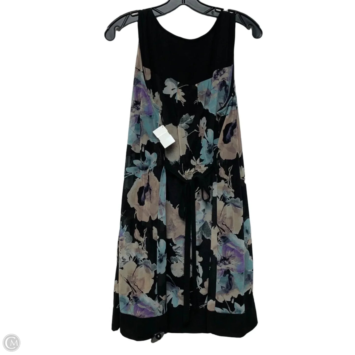Dress Casual Short By Simply Vera In Black, Size: L