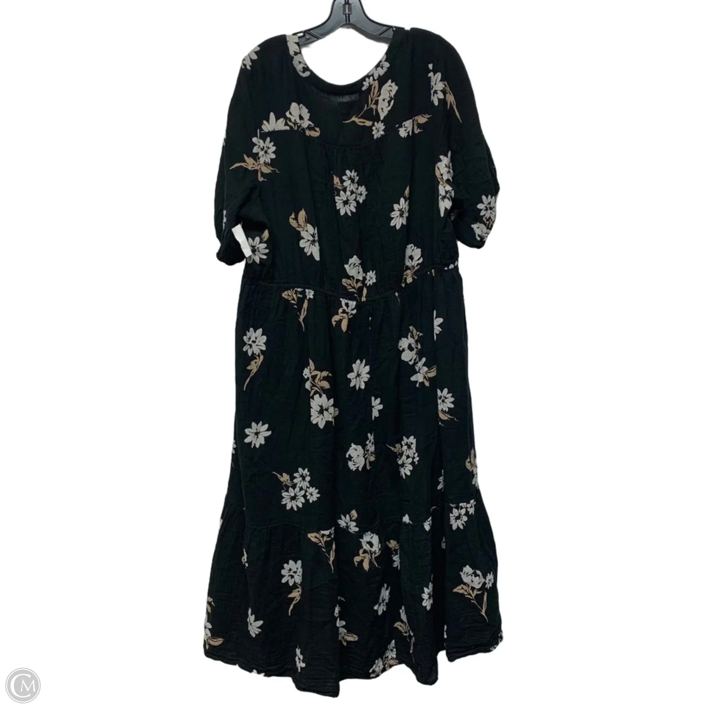 Dress Casual Maxi By Sonoma In Black, Size: 1x
