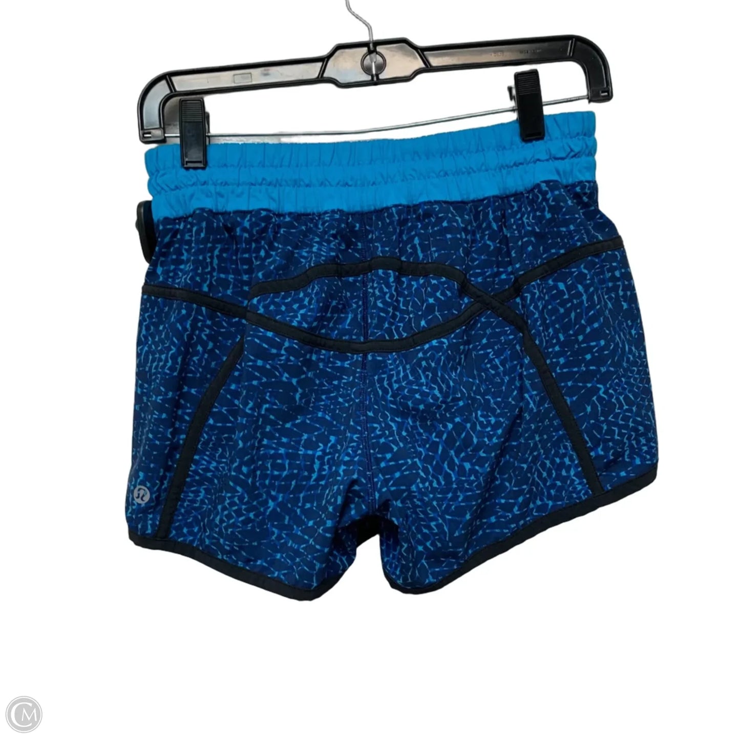 Athletic Shorts By Lululemon In Blue, Size: S