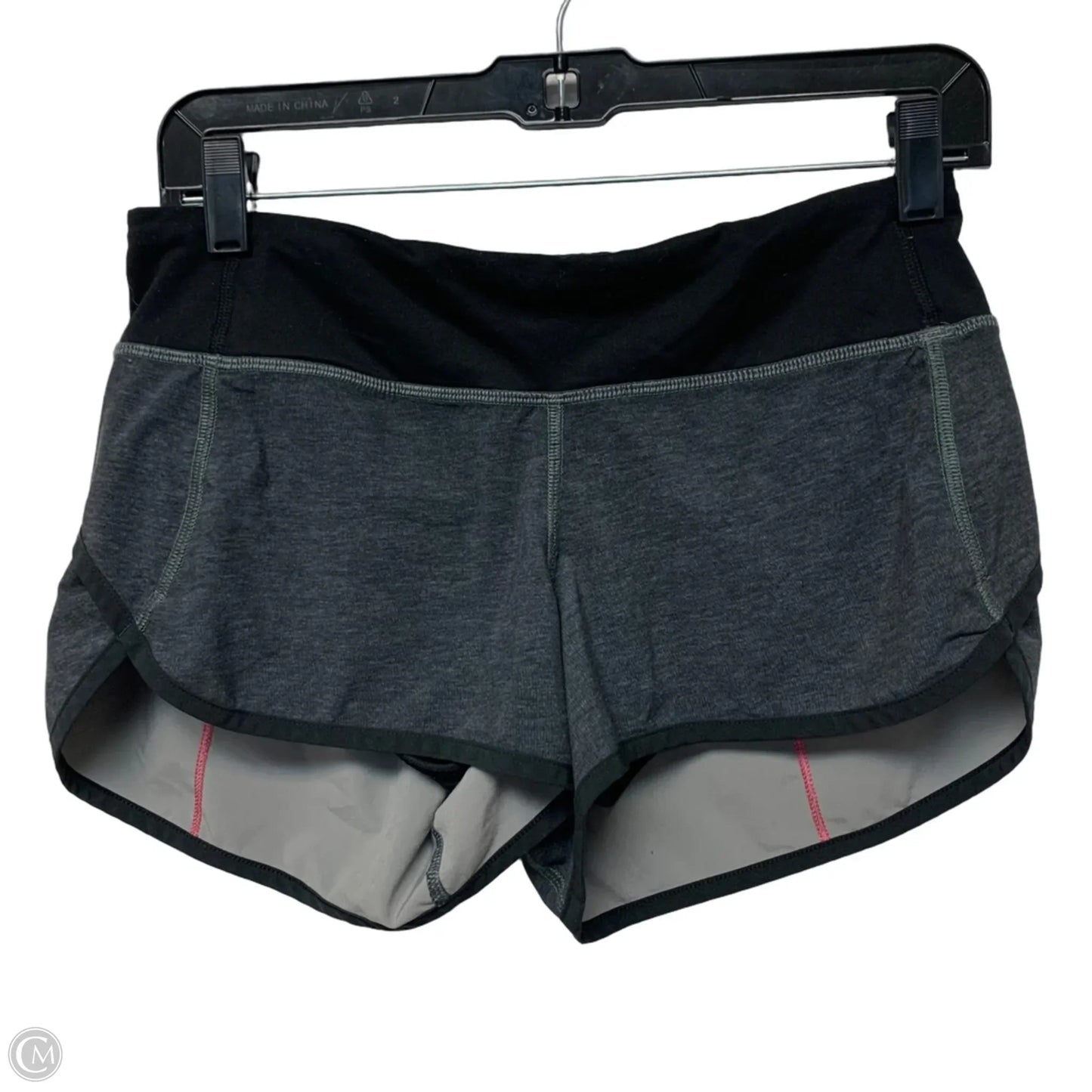 Athletic Shorts By Lululemon In Grey, Size: S
