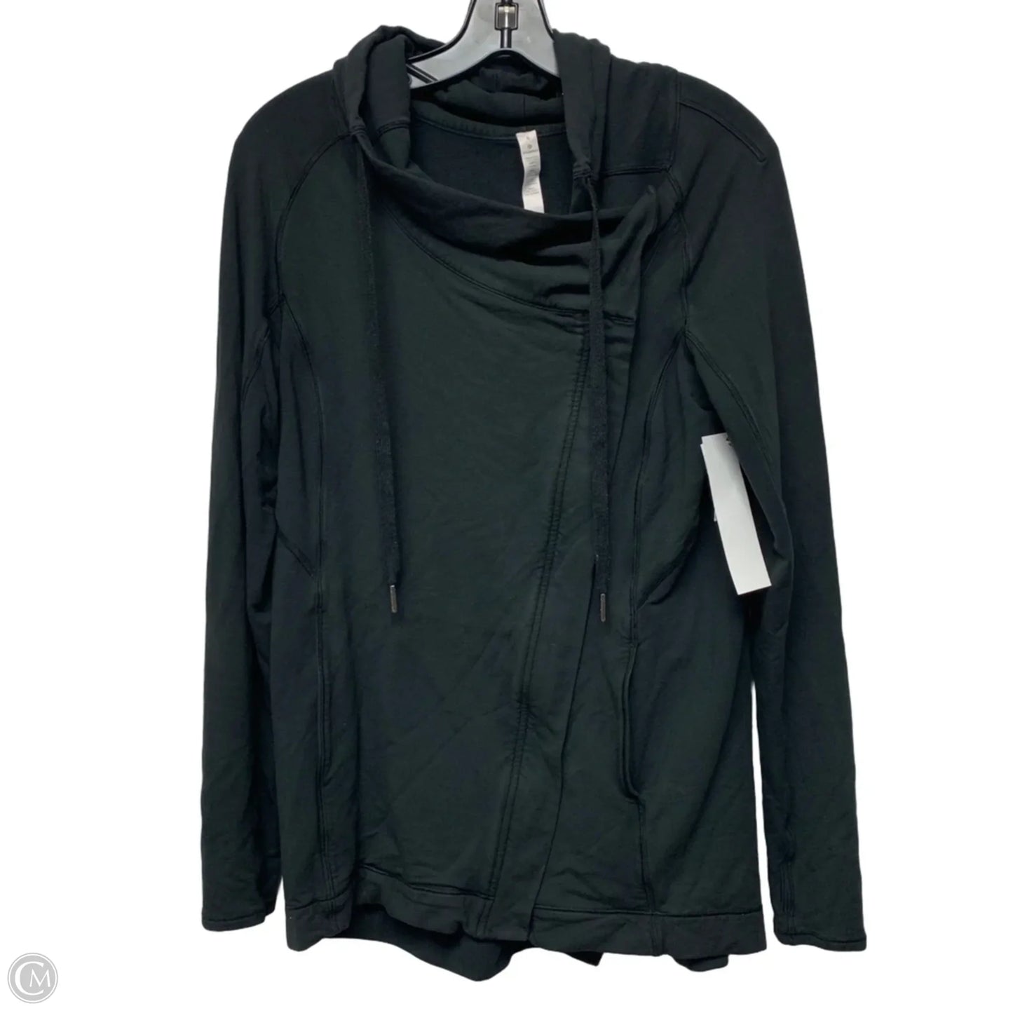 Athletic Jacket By Lululemon In Black, Size: S