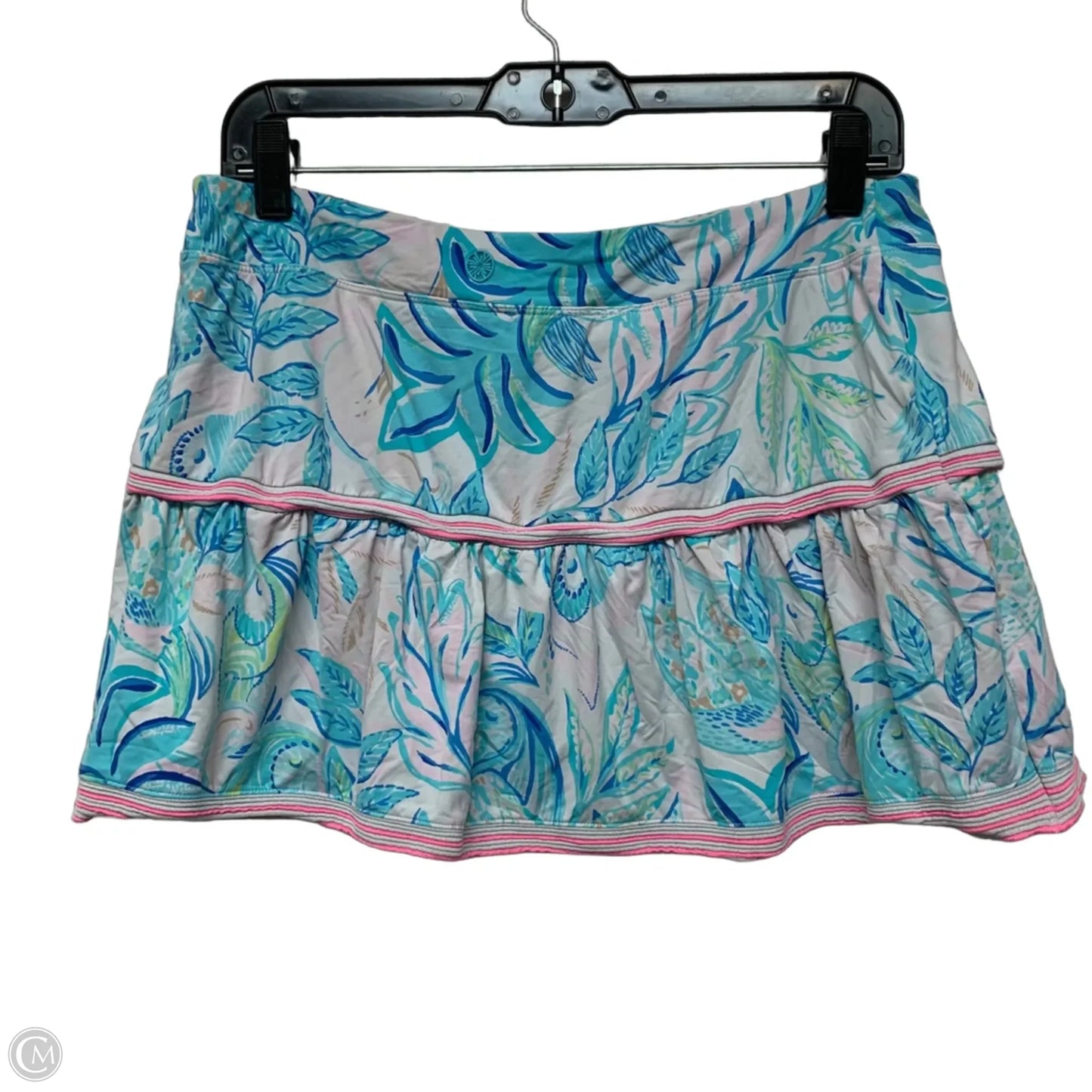 Skort Designer By Lilly Pulitzer In Blue, Size: L