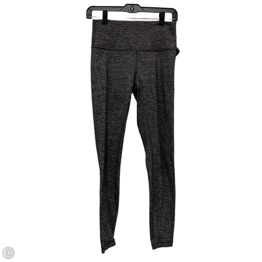 Athletic Leggings By Lululemon In Grey, Size: M