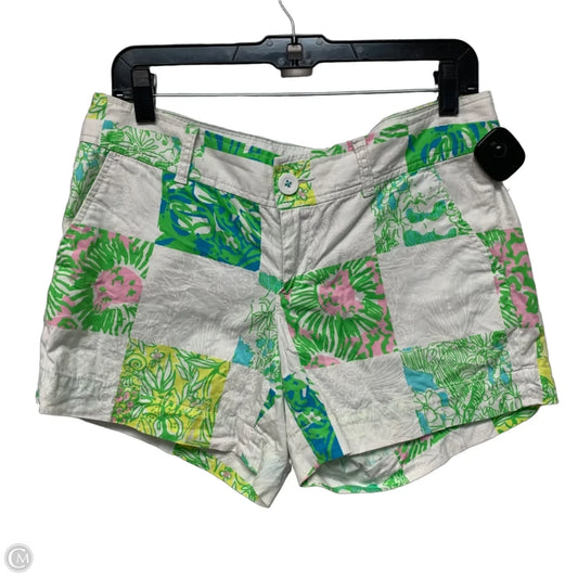 Shorts By Lilly Pulitzer In Green & White, Size: 6