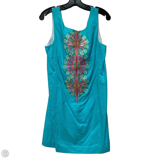 Dress Designer By Lilly Pulitzer In Blue & Pink, Size: M