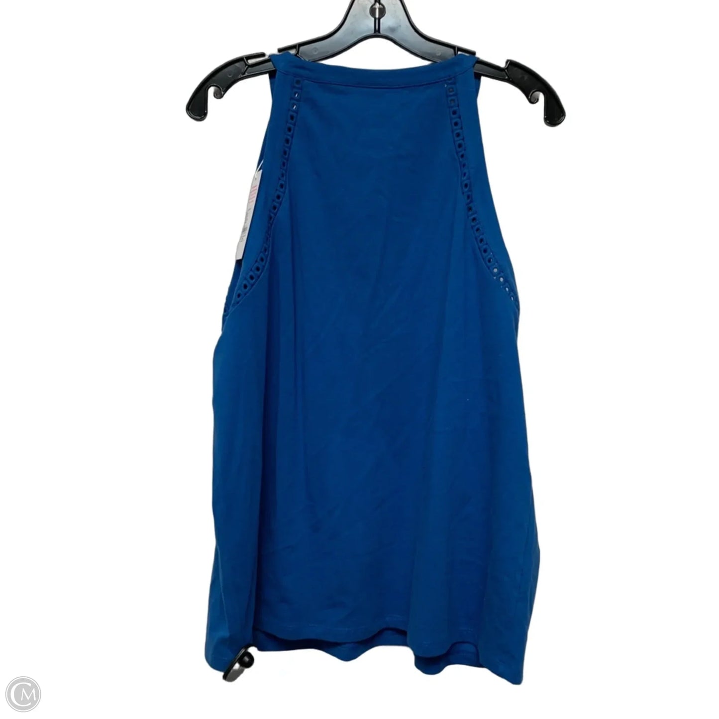 Top Sleeveless Designer By Lilly Pulitzer In Blue, Size: Xl