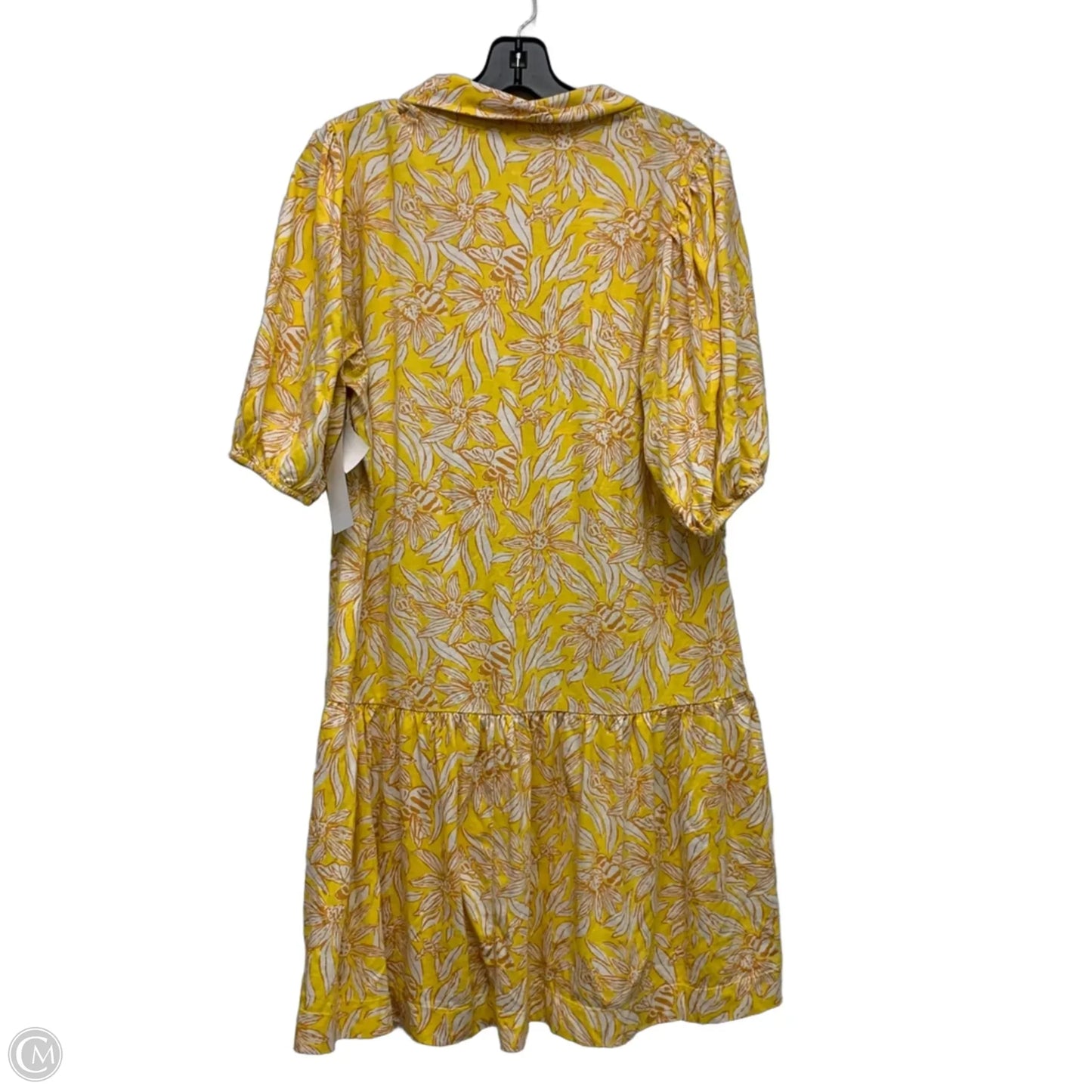 Dress Designer By Lilly Pulitzer In Yellow, Size: Xl
