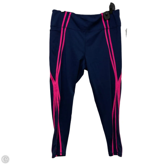 Pants Designer By Lilly Pulitzer In Blue & Pink, Size: Xxl