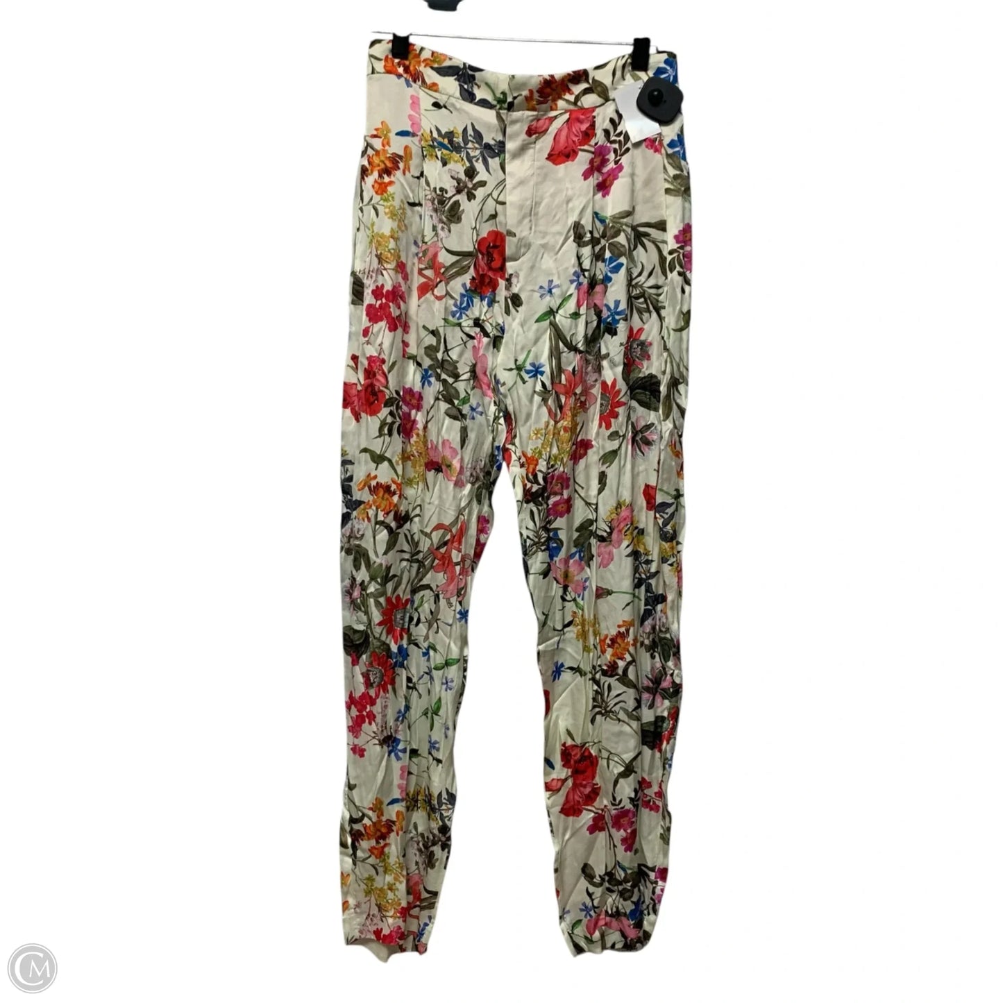 Pants Other By Zara In Floral Print, Size: S