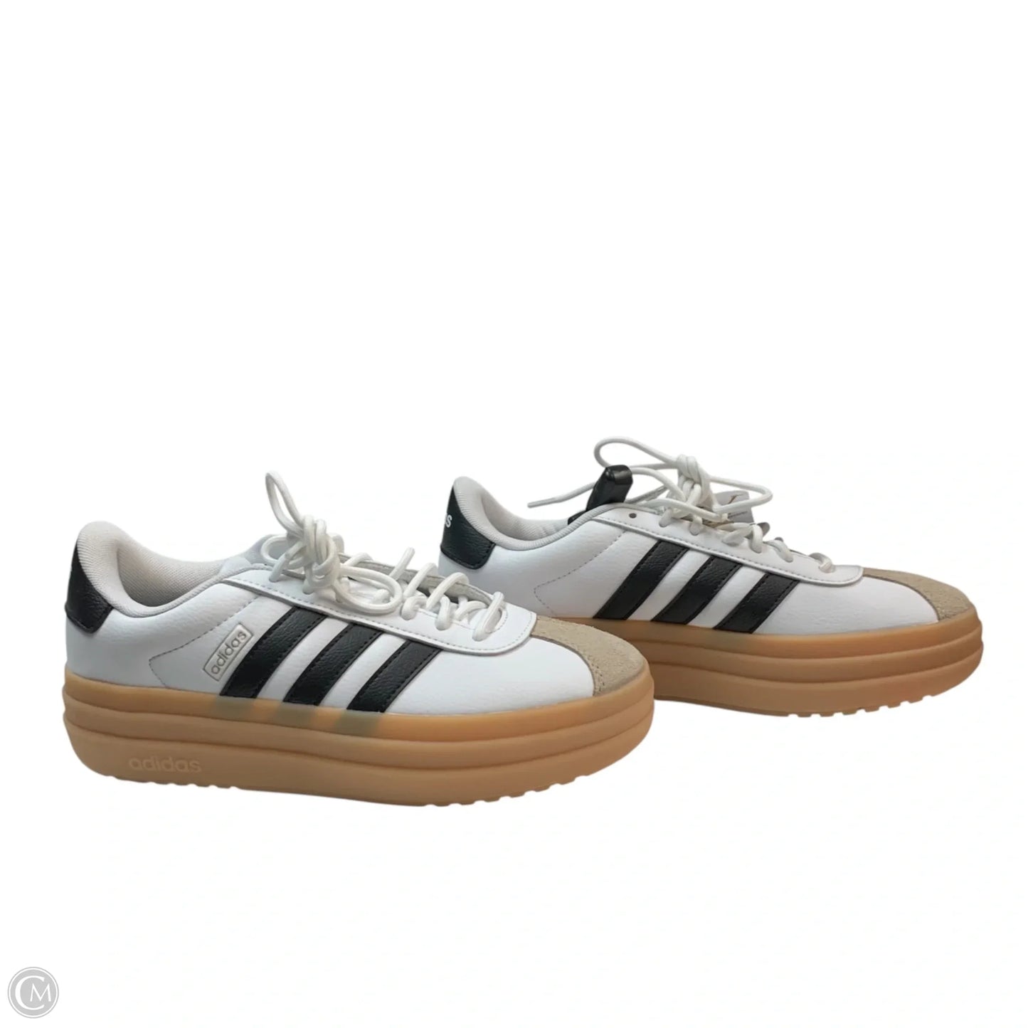 Shoes Sneakers Platform By Adidas In Black & White, Size: 7.5