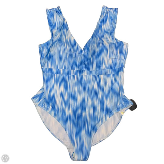 Swimsuit By Summersalt In Blue & White, Size: 2x