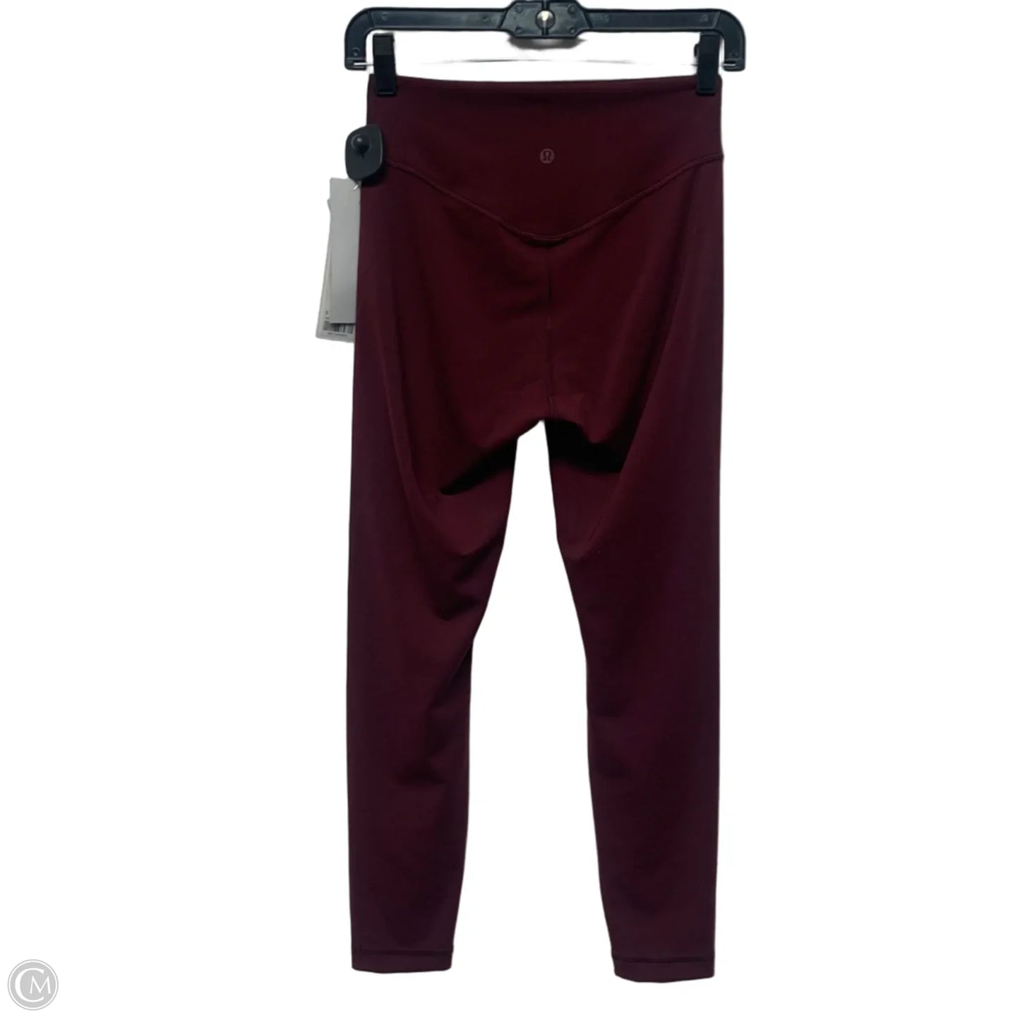 Athletic Leggings By Lululemon In Red, Size: S