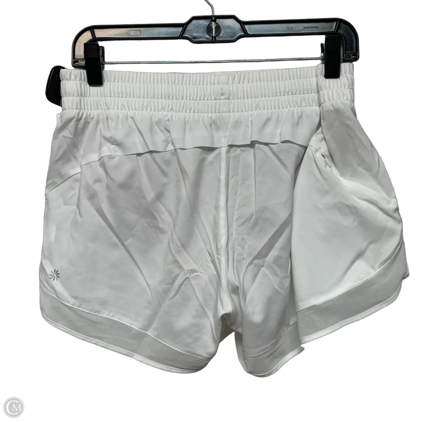 Athletic Shorts By Athleta In White, Size: M