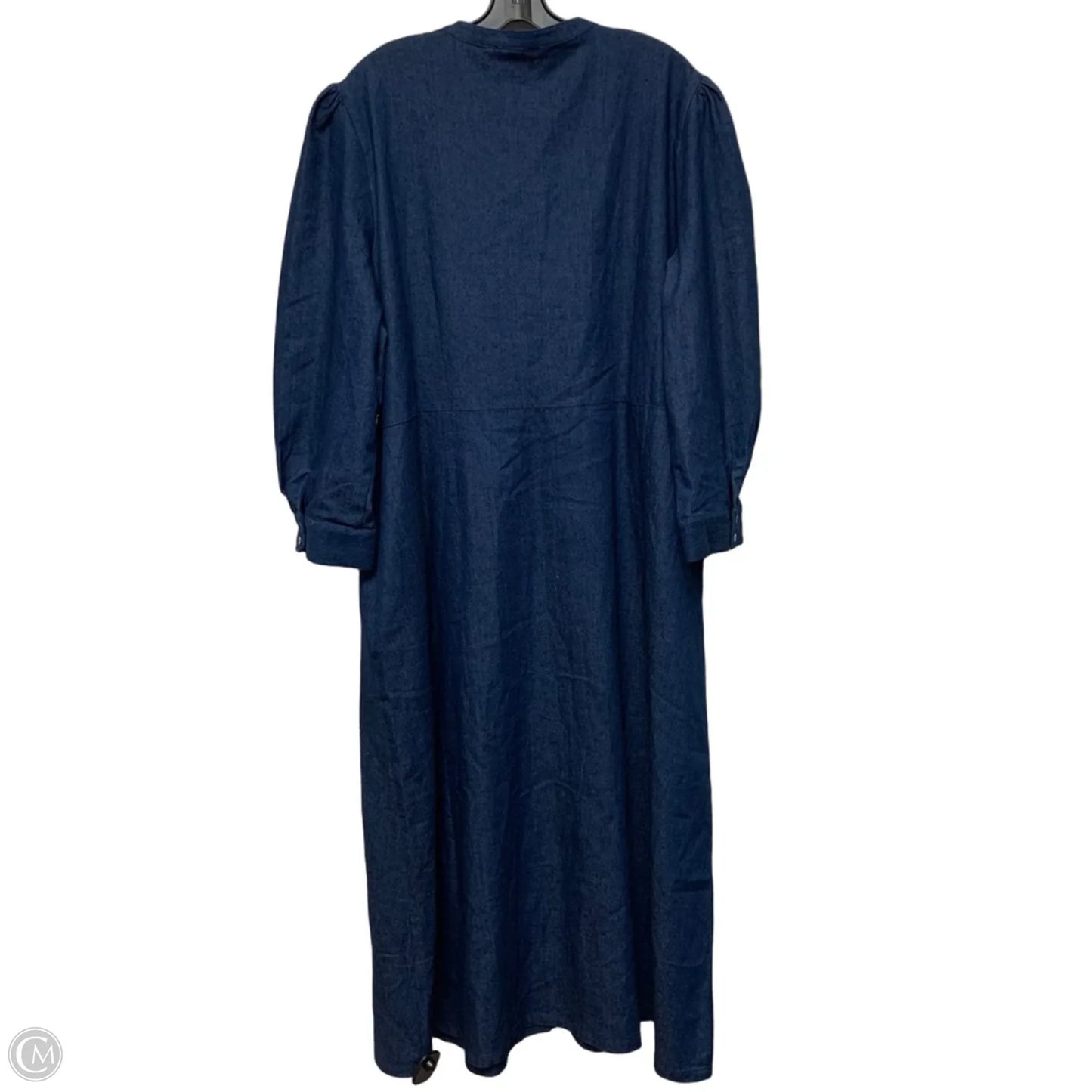 Dress Designer By Tuckernuck In Blue Denim, Size: Xxl