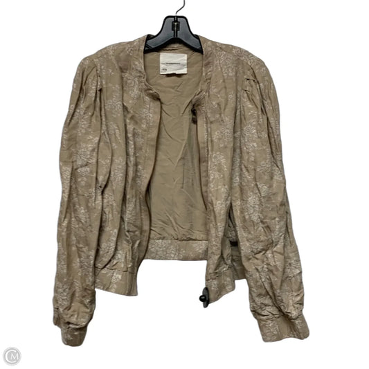 Jacket Other By Anthropologie In Beige, Size: L