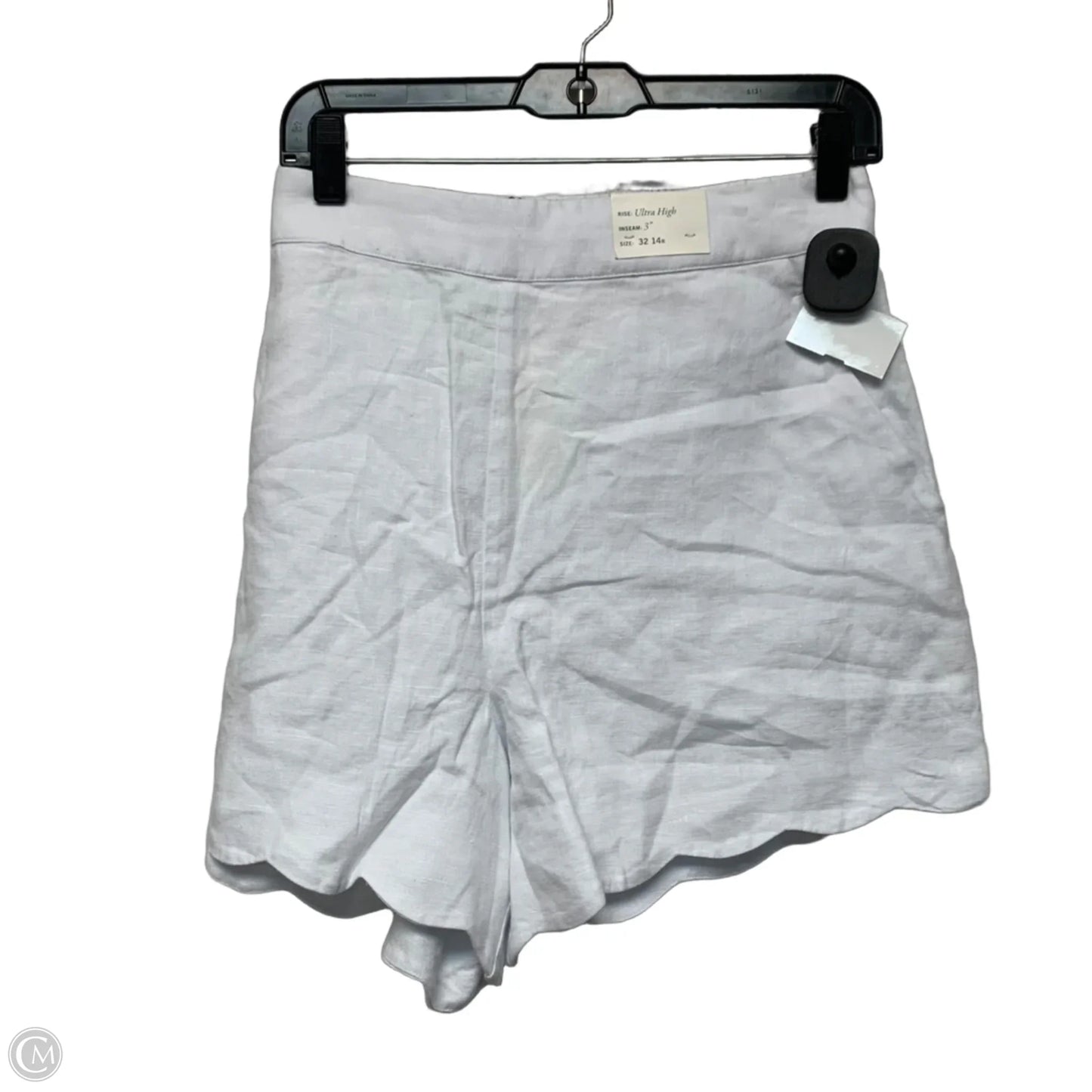 Shorts By Abercrombie And Fitch In White, Size: 14