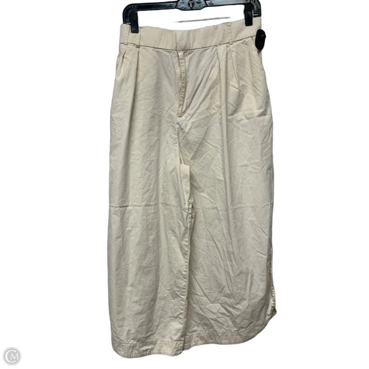 Pants Wide Leg By Anthropologie In Cream, Size: Xl