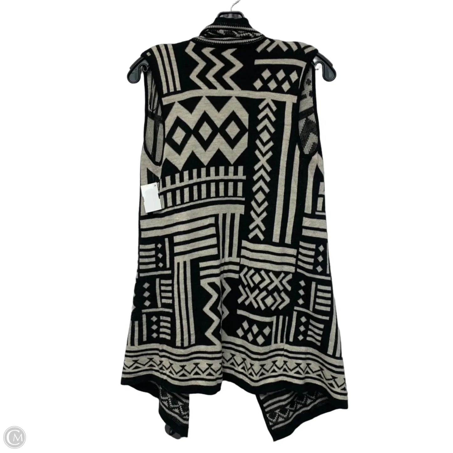 Kimono By Charming Charlie In Black & Cream, Size: S