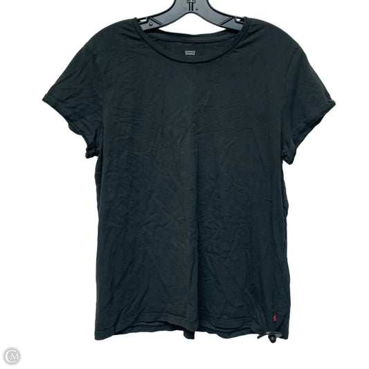 Top Short Sleeve Basic By Levis In Black, Size: Xl