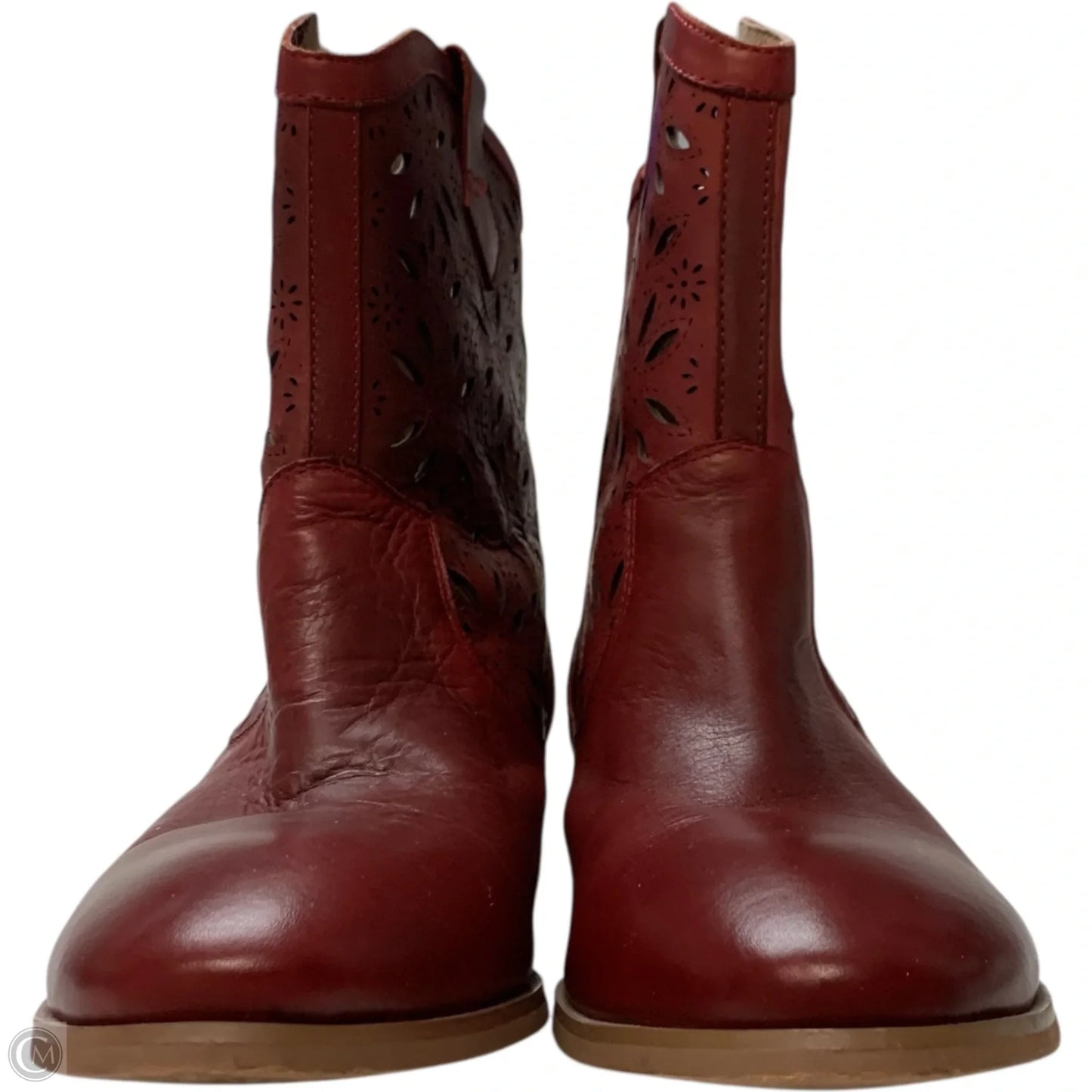 Boots Western By Spring Step In Red, Size: 7.5